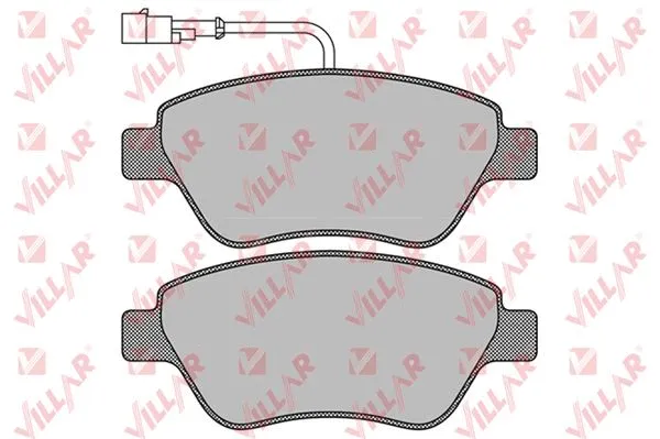 Brake Pad Set, disc brake (626.1264)