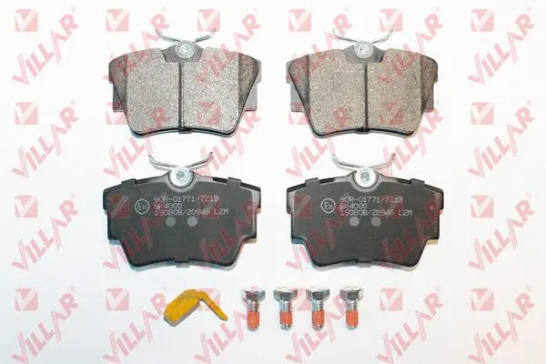 Brake Pad Set, disc brake (626.0946K)