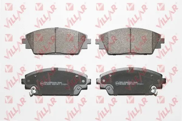 Brake Pad Set, disc brake (626.1917)