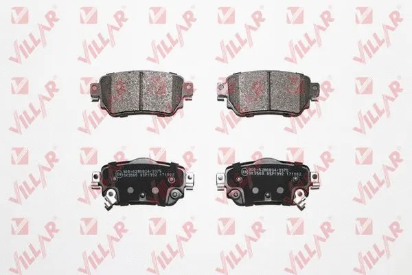 Brake Pad Set, disc brake (626.1992)
