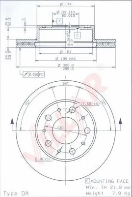 Brake Disc (628.1913)