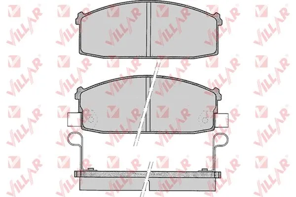Brake Pad Set, disc brake (626.0527)