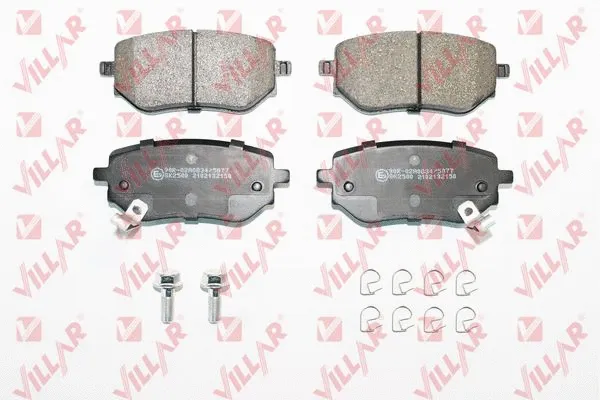 Brake Pad Set, disc brake (626.2150)