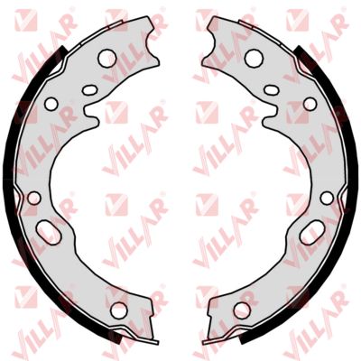 Brake Shoe Set, parking brake (629.B879)