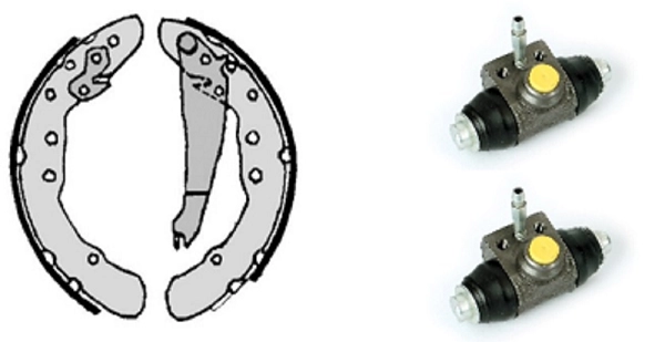 Brake Shoe Set (608.7946)