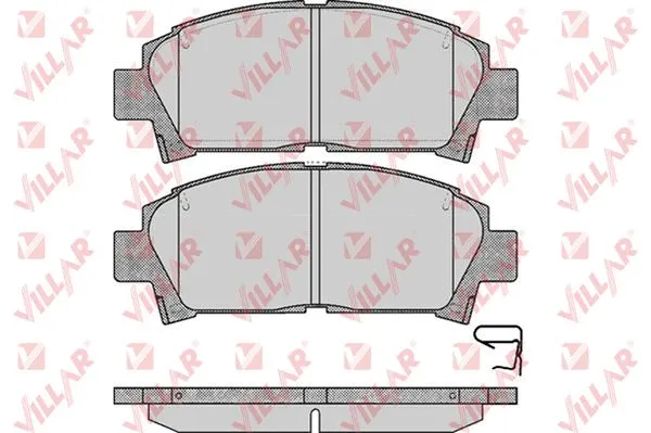 Brake Pad Set, disc brake (626.0573)