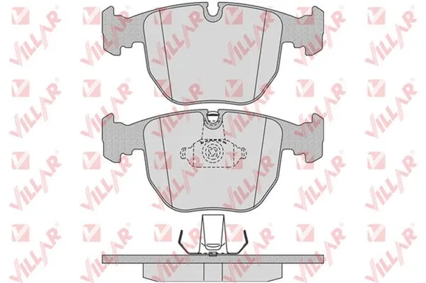 Brake Pad Set, disc brake (626.0771)