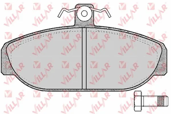 Brake Pad Set, disc brake (626.0529)