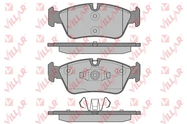 Brake Pad Set, disc brake (626.1250)