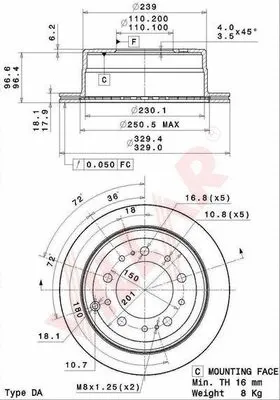 Brake Disc (628.2046)
