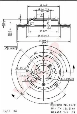 Brake Disc (628.1093)