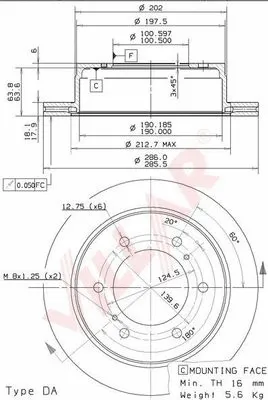 Brake Disc (628.1035)