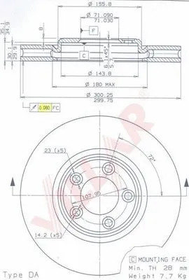 Brake Disc (628.1874)