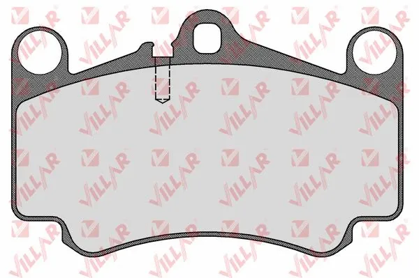 Brake Pad Set, disc brake (626.1588)