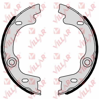 Brake Shoe Set, parking brake (629.0276)