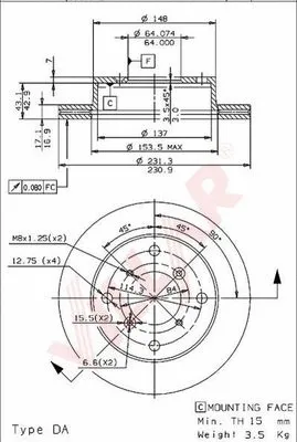 Brake Disc (628.1126)