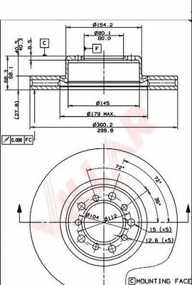 Brake Disc (628.1198)