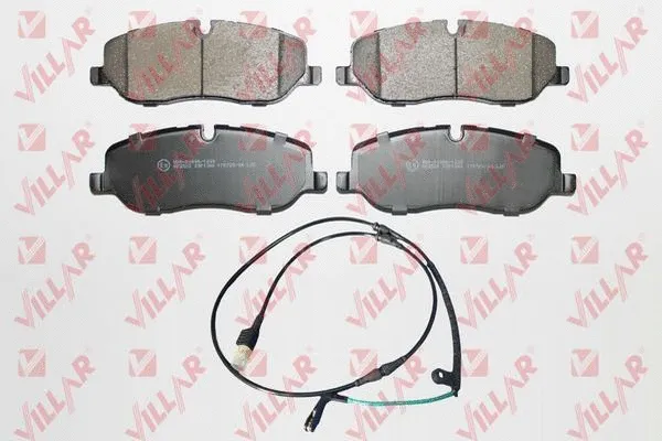 Brake Pad Set, disc brake (626.1360A)