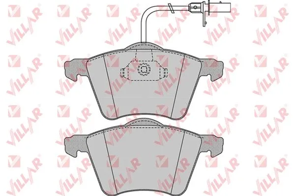 Brake Pad Set, disc brake (626.0982)