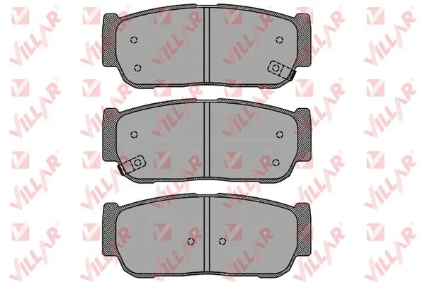 Brake Pad Set, disc brake (626.1504)