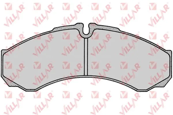 Brake Pad Set, disc brake (626.0684)