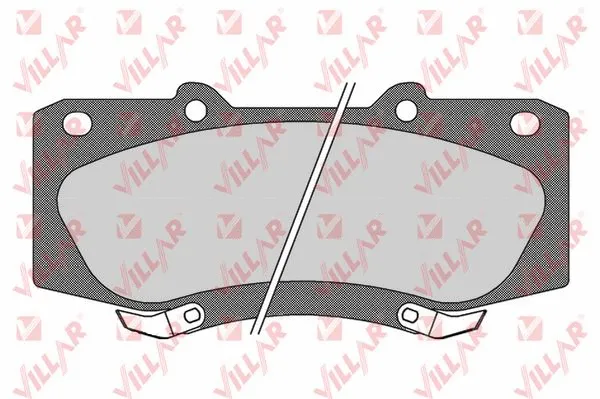 Brake Pad Set, disc brake (626.1682)