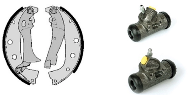 Brake Shoe Set (608.8262)