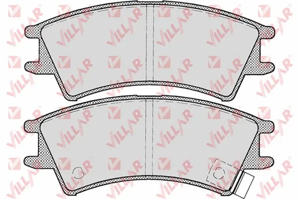 Brake Pad Set, disc brake (626.0695)