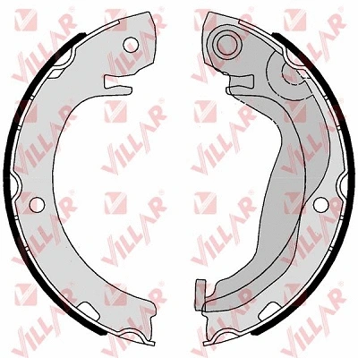 Brake Shoe Set, parking brake (629.0405)