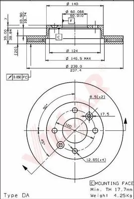 Brake Disc (628.1140)