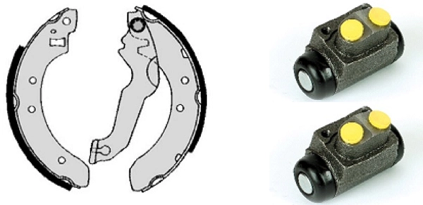 Brake Shoe Set (608.7981)