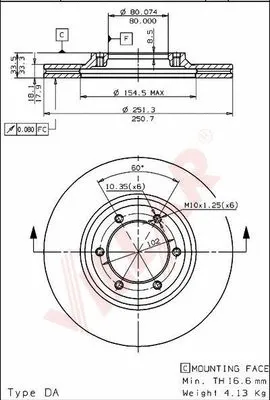 Brake Disc (628.1429)