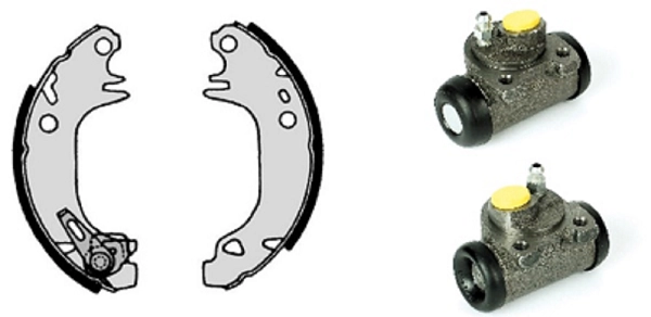 Brake Shoe Set (608.7927)