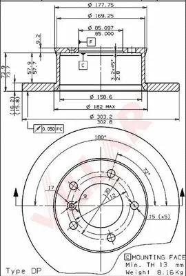 Brake Disc (628.1196)