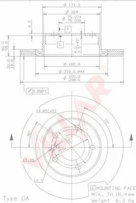 Brake Disc (628.1886)