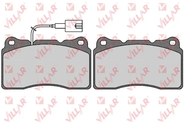 Brake Pad Set, disc brake (626.1774)