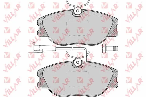 Brake Pad Set, disc brake (626.0556)