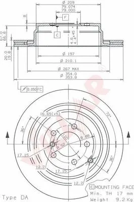 Brake Disc (628.1881)
