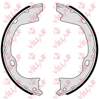Brake Shoe Set, parking brake (629.B880)