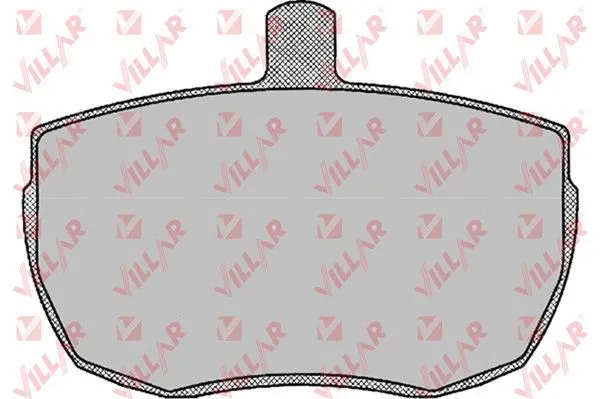 Brake Pad Set, disc brake (626.0140)