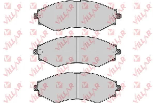 Brake Pad Set, disc brake (626.1209)