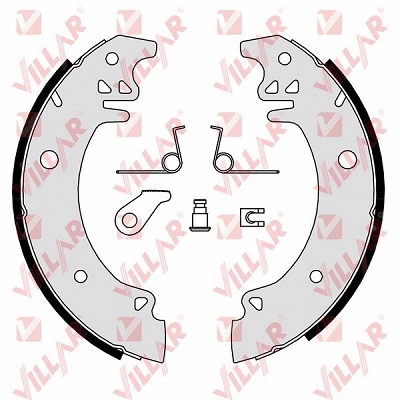 Brake Shoe Set (629.0339)