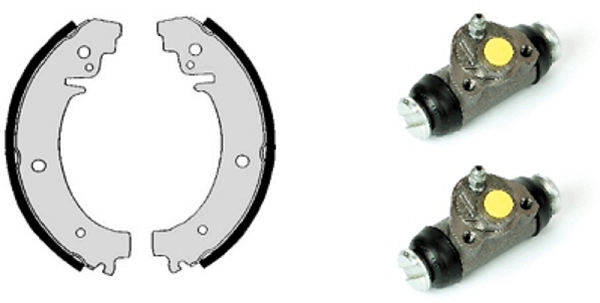 Brake Shoe Set (608.7833)