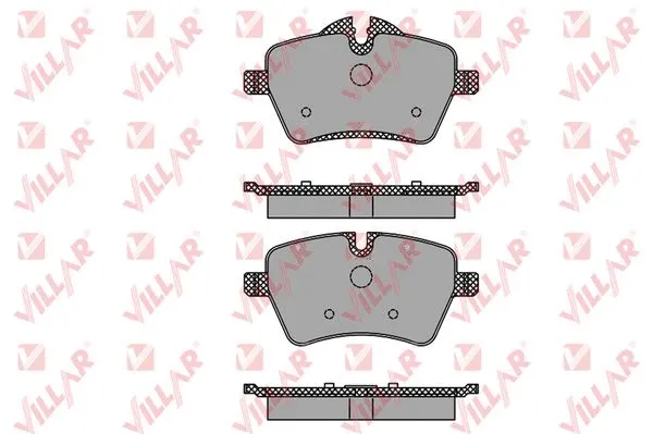 Brake Pad Set, disc brake (626.1485)