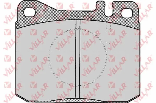 Brake Pad Set, disc brake (626.0211)