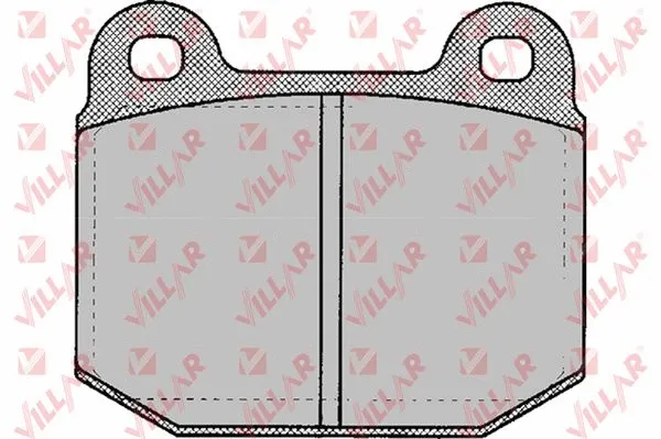 Brake Pad Set, disc brake (626.0137)