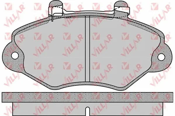 Brake Pad Set, disc brake (626.1066)