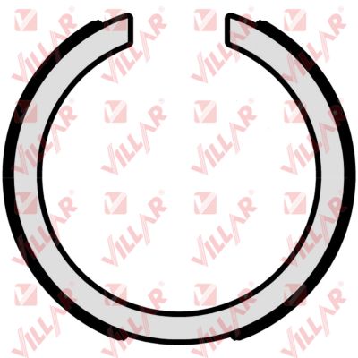 Brake Shoe Set, parking brake (629.B878)