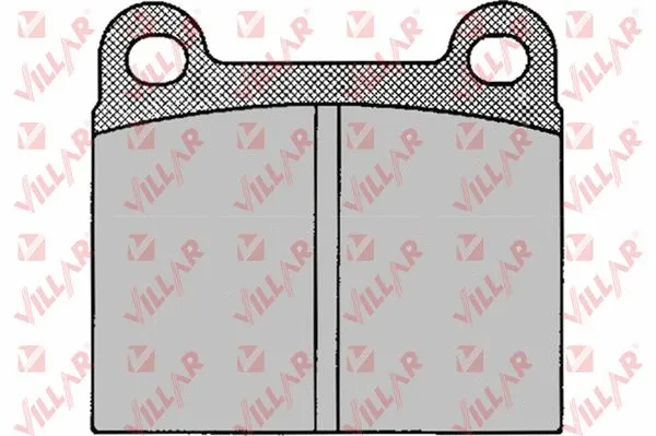 Brake Pad Set, disc brake (626.0024)