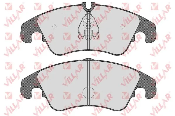 Brake Pad Set, disc brake (626.1532)